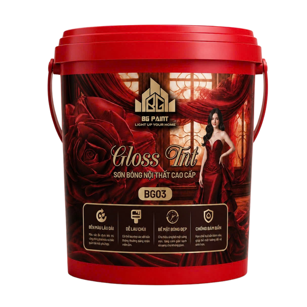 Sơn Bóng Nội Thất Cao Cấp Gloss Int BG03 - BG Paint Chính Hãng